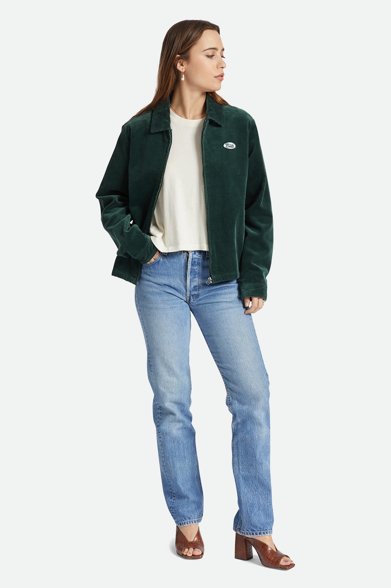 Women's Utopia Eisenhower Jacket - Emerald – Brixton