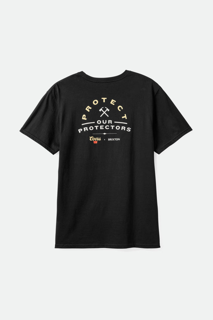 Brixton Coors Protector II S/S Tailored Tee - Black