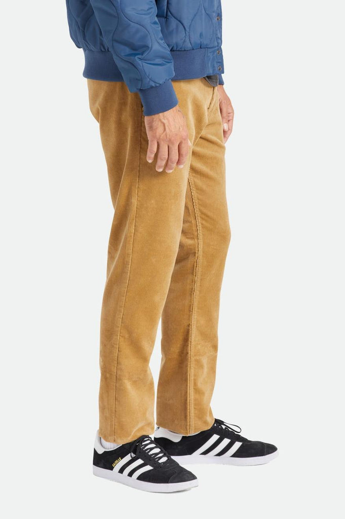 Brixton Choice Chino Regular Pant - Khaki Cord