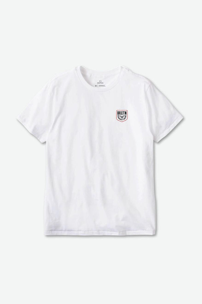 Brixton Grantly S/S Tailored Tee - White