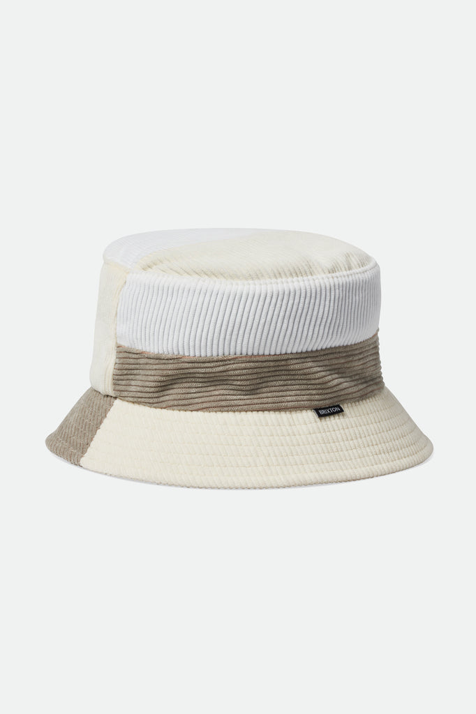 Brixton Gramercy Packable Bucket Hat - Off White/Beige/White