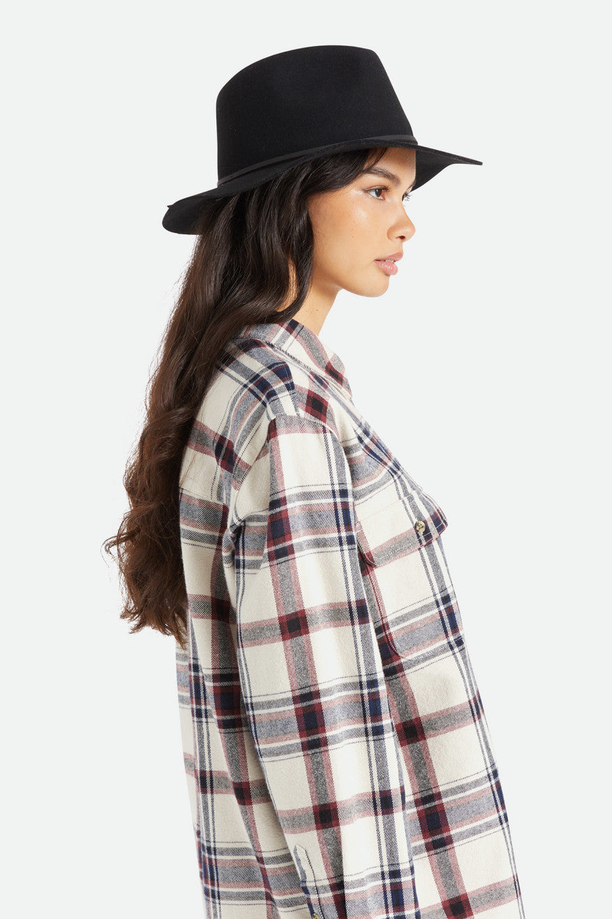 Brixton Wesley Fedora Black XL
