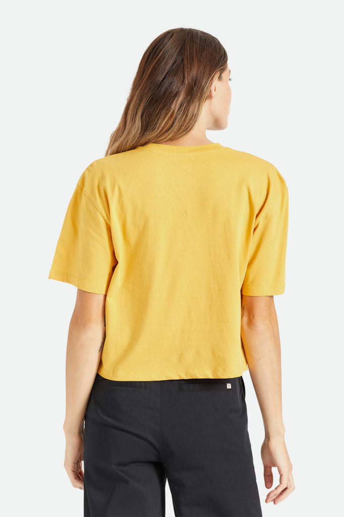 Brixton Lovers S/S Skimmer Tee - Bright Gold