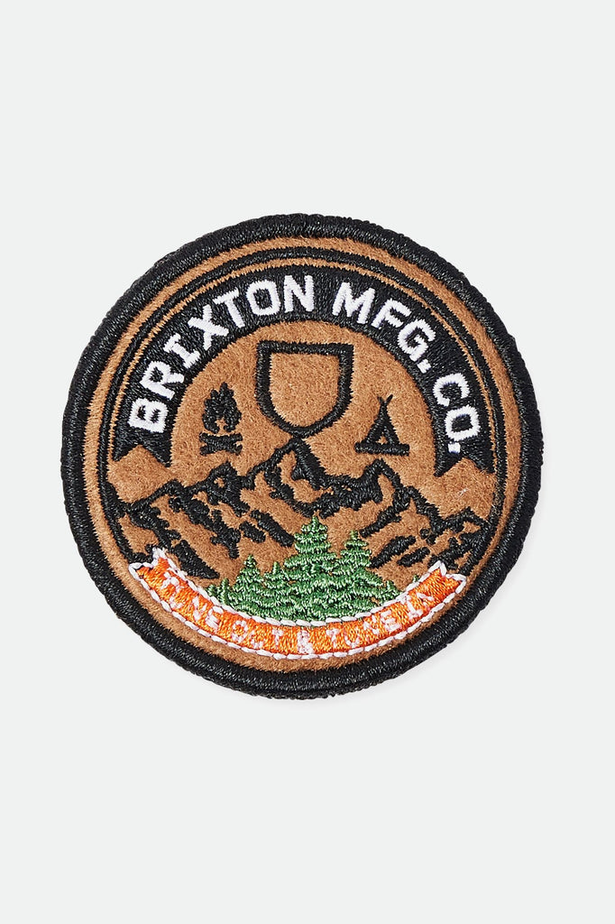 Brixton Tune Out Velcro Patch  - Gold