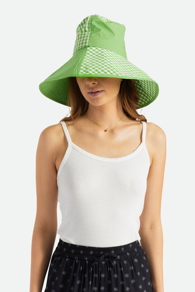 Brixton Maddie Packable Bucket Hat - Sun Green