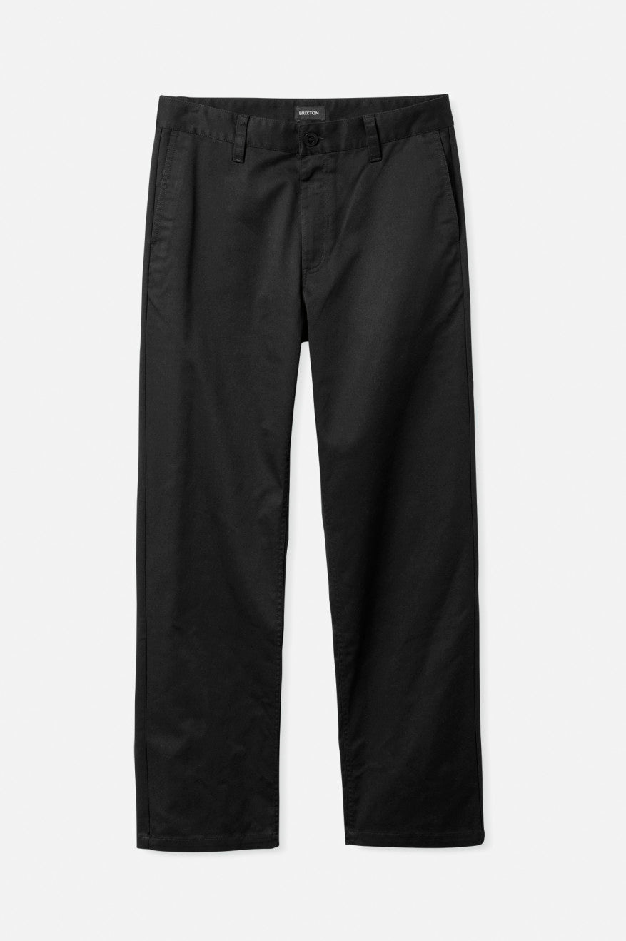 Men's Choice Chino Relaxed Pants - Black – Brixton