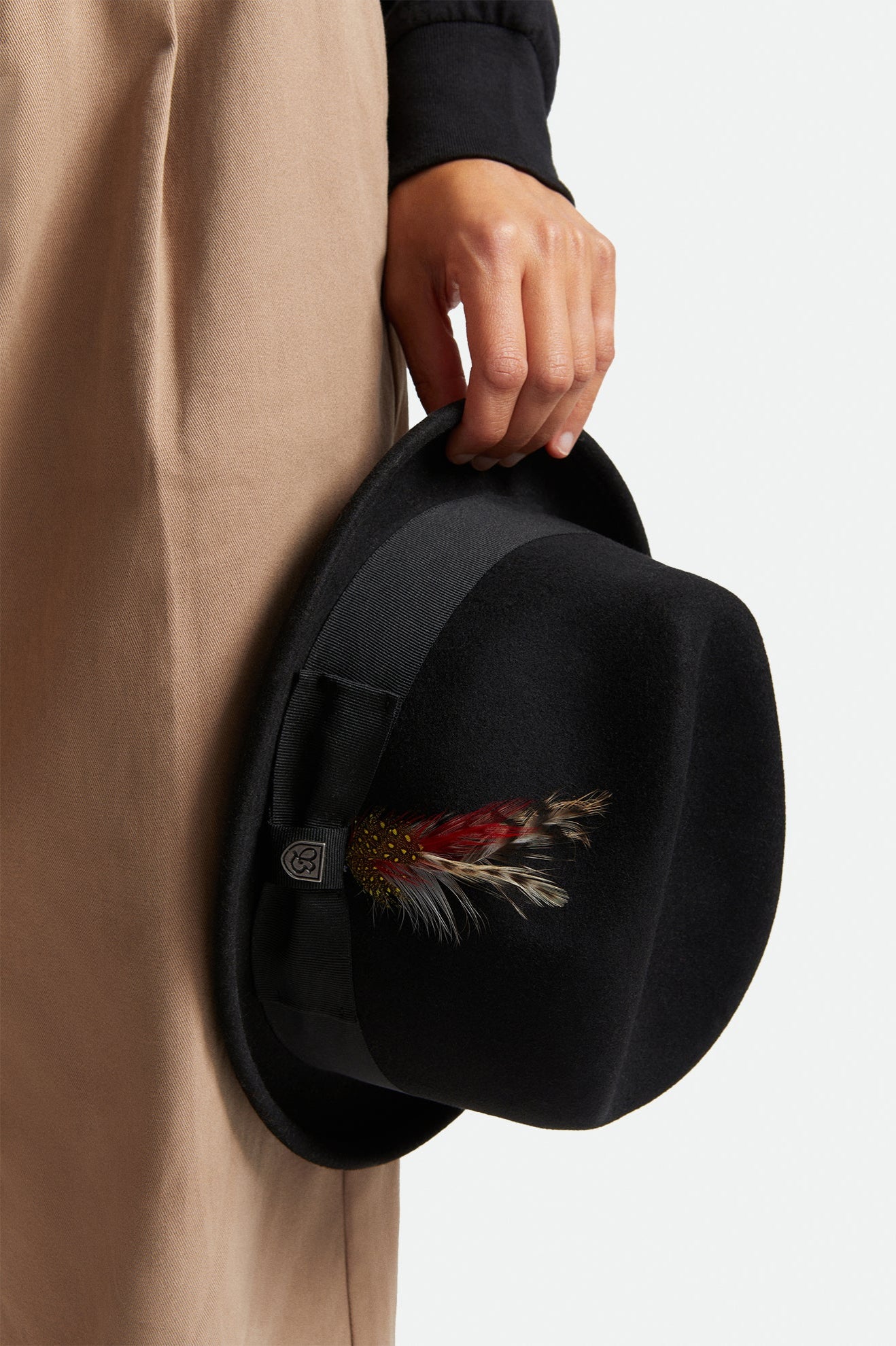 Brixton gain fedora black 2025