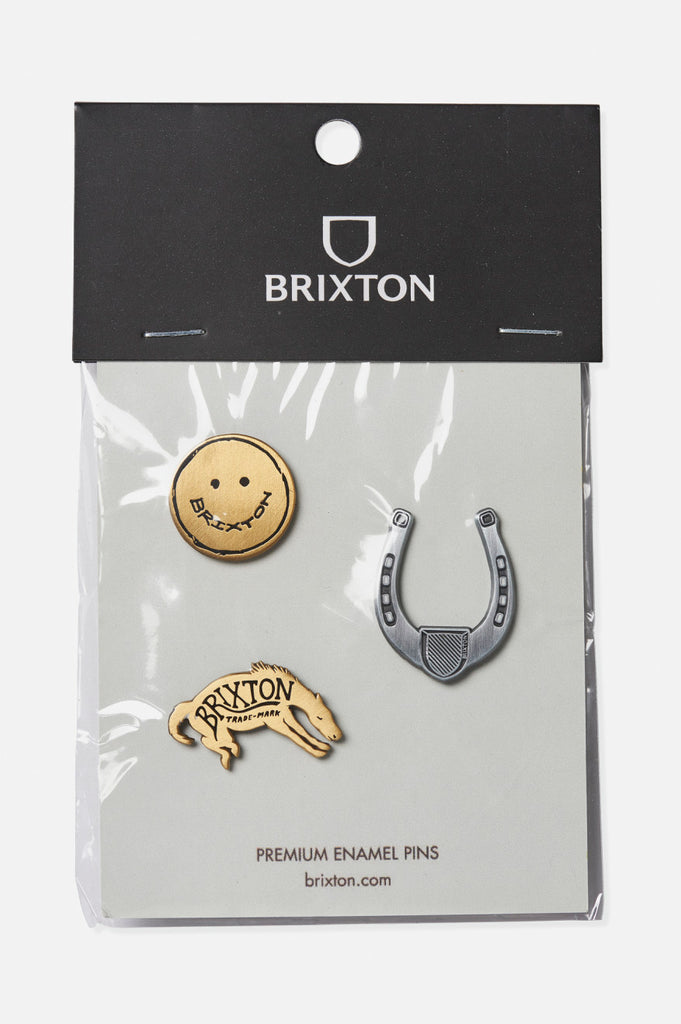 Brixton Horse Pin Set - Black