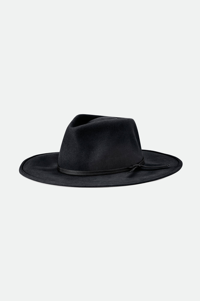 Brixton Joanna Felt Packable Hat - Black