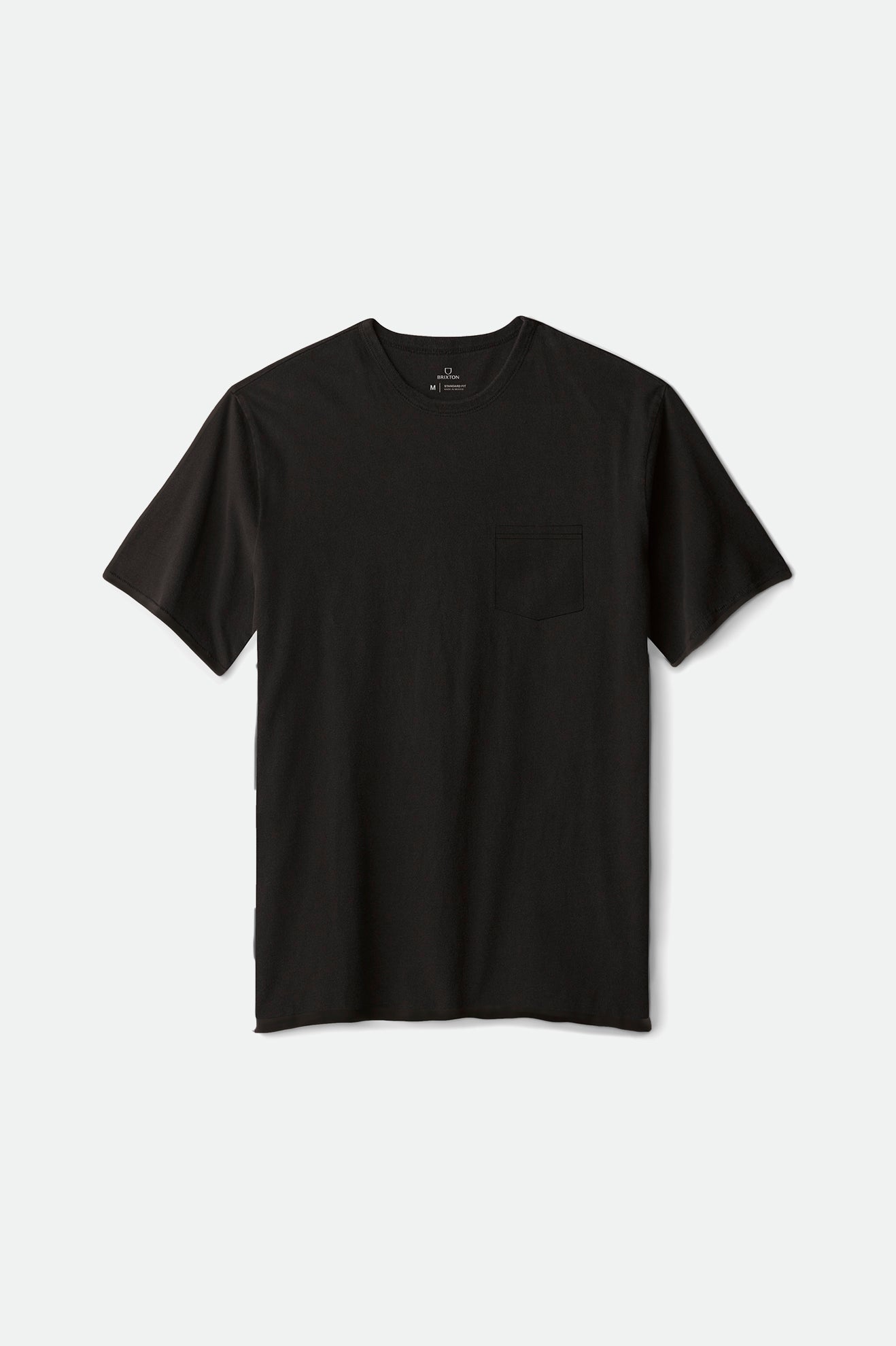 Brixton Men s Basic S S Pocket Tee Small Black