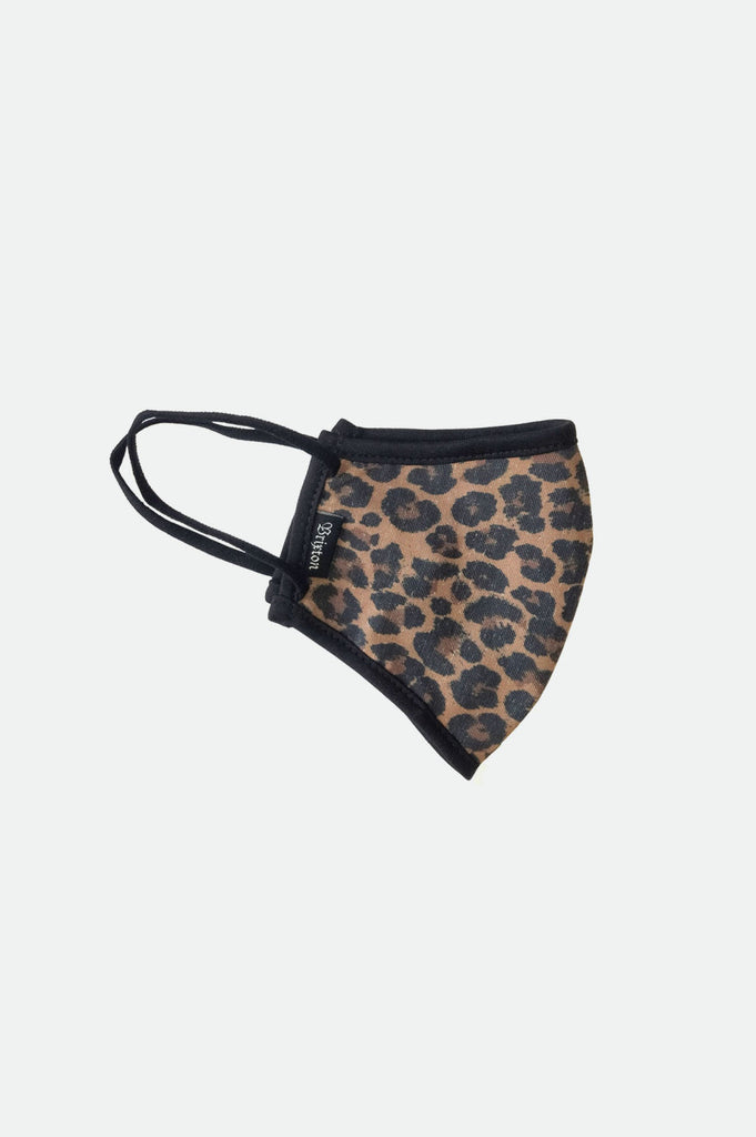 Unisex Antimicrobial 4-Way Stretch Face Mask - Leopard - Additional Laydown 1