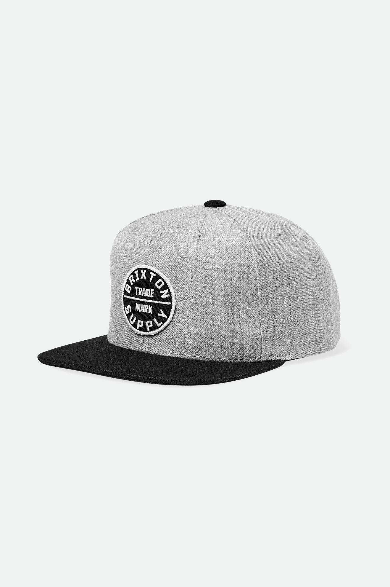 Oath III Snapback - Light Heather Grey/Black