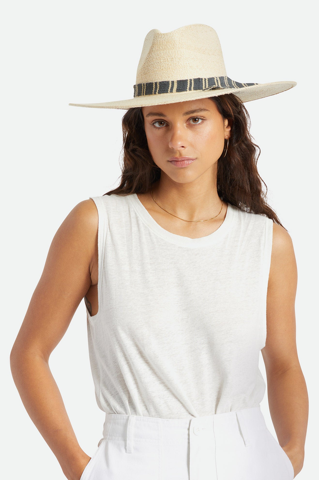 Brixton straw fedora hats on sale