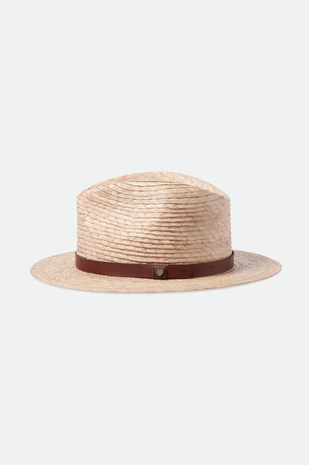 Messer Straw Fedora Natural Brixton