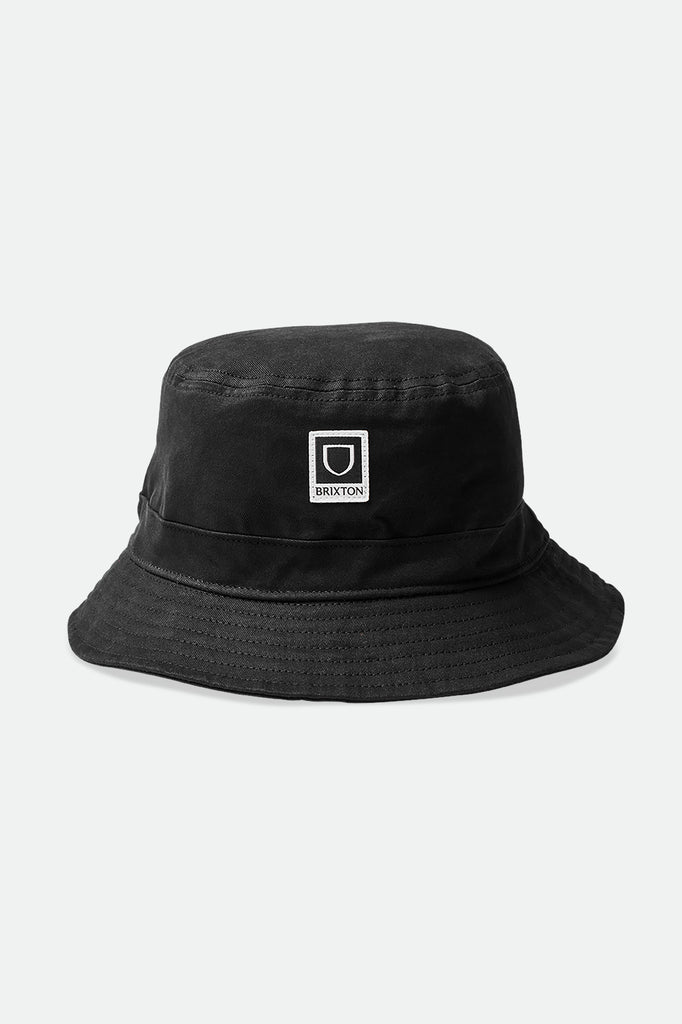 Unisex Beta Packable Bucket Hat - Black - Additional Laydown 1