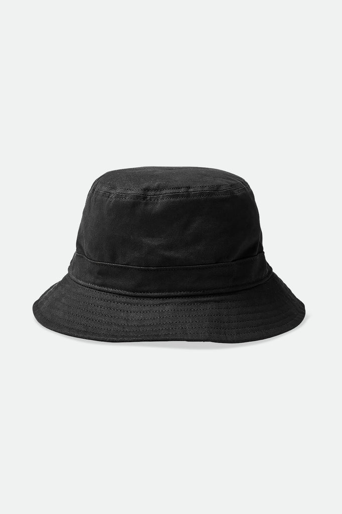 Unisex Beta Packable Bucket Hat - Black - Back Side