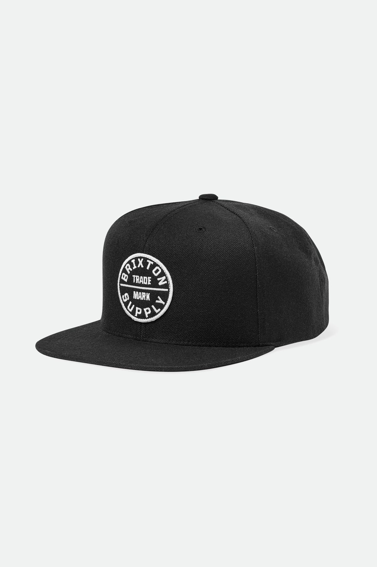 Unisex Oath III Snapback in Black – Brixton display picture 2