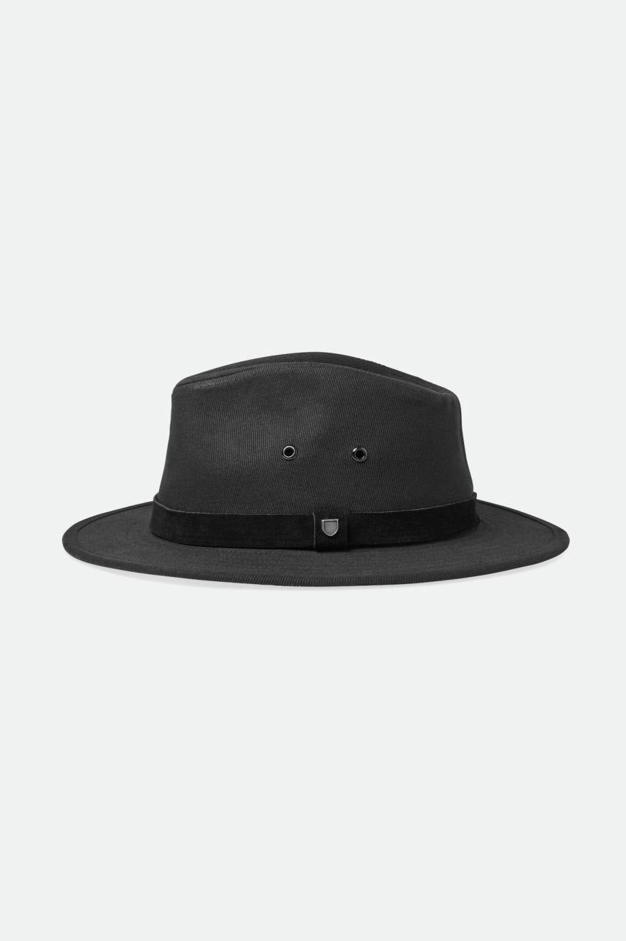 Messer Utility Adventure Hat - Black/Black – Brixton