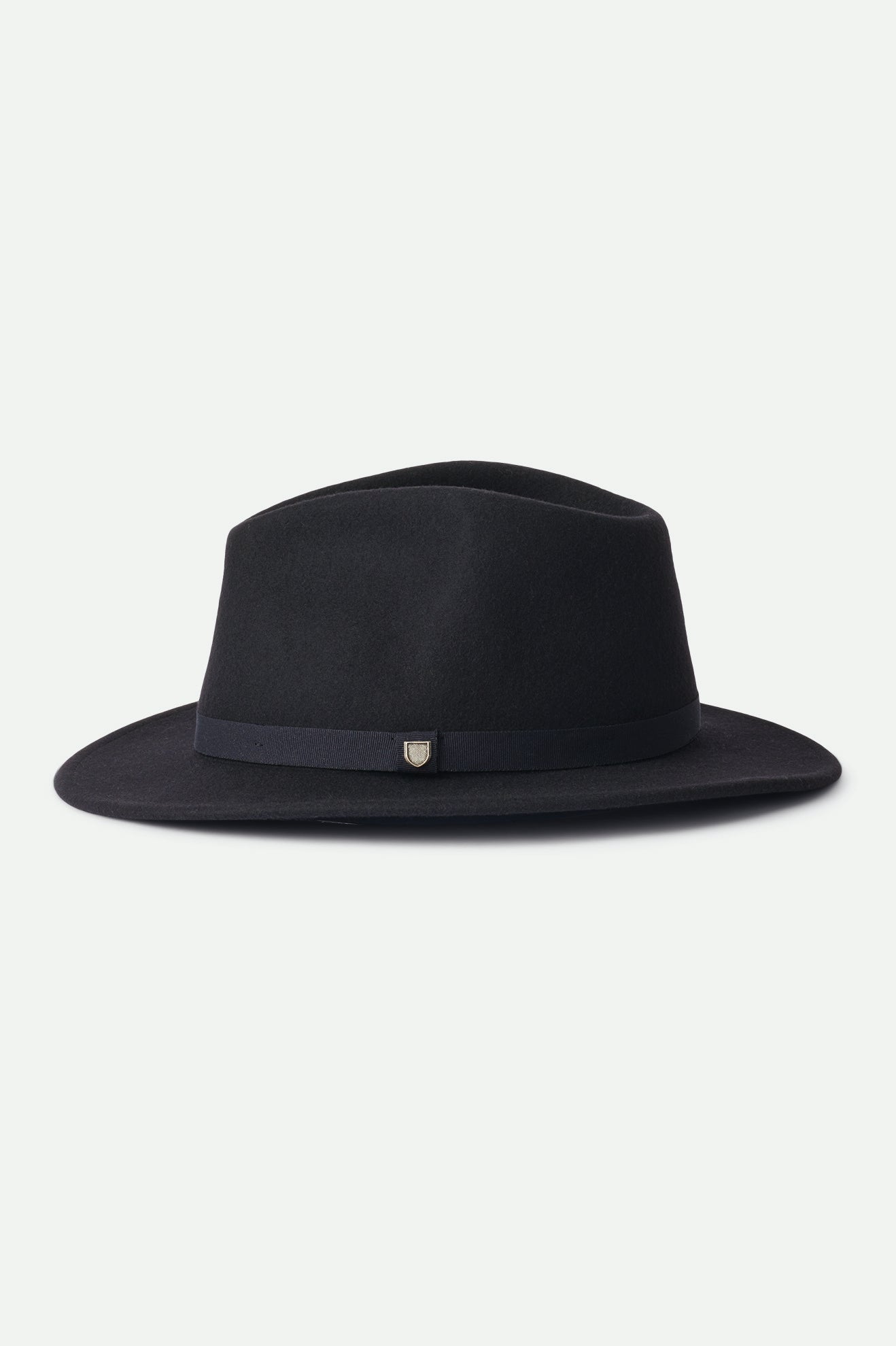 Brixton Messer Packable Black Fedora Brixton Messer Fedora In Black Black REVOLVE