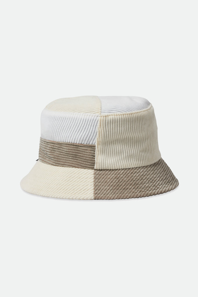 Brixton Gramercy Packable Bucket Hat - Off White/Beige/White