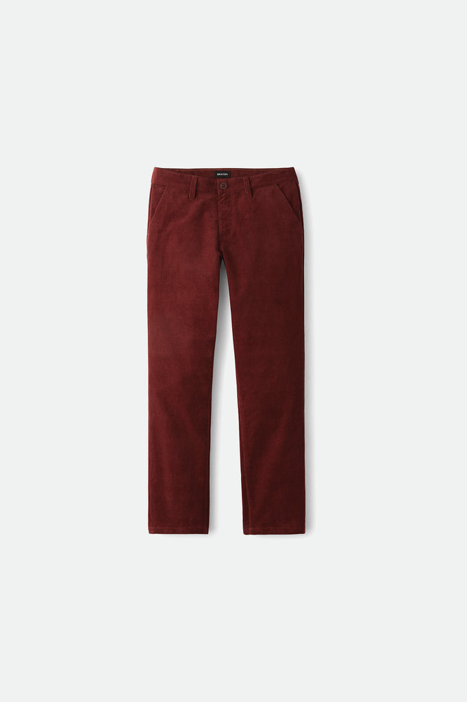Men's Choice Chino Pant - Wine - Front Side