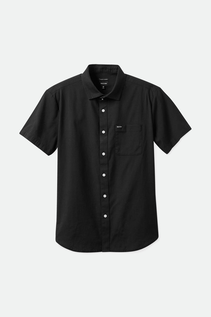Brixton Charter Oxford S/S Woven Shirt - Black