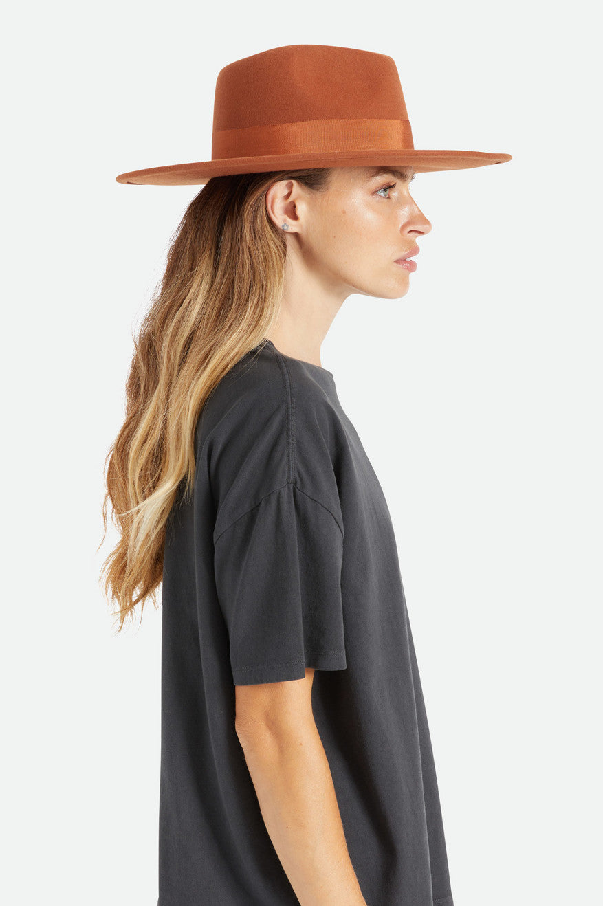 Brixton Joanna Felt Packable Hat OFF White / S