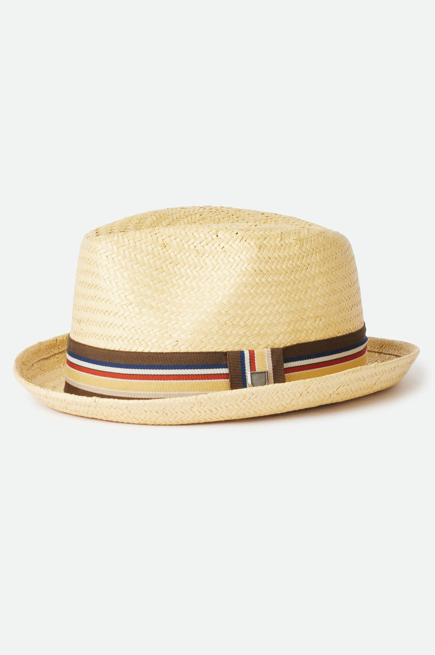 Brixton straw fedora hats on sale