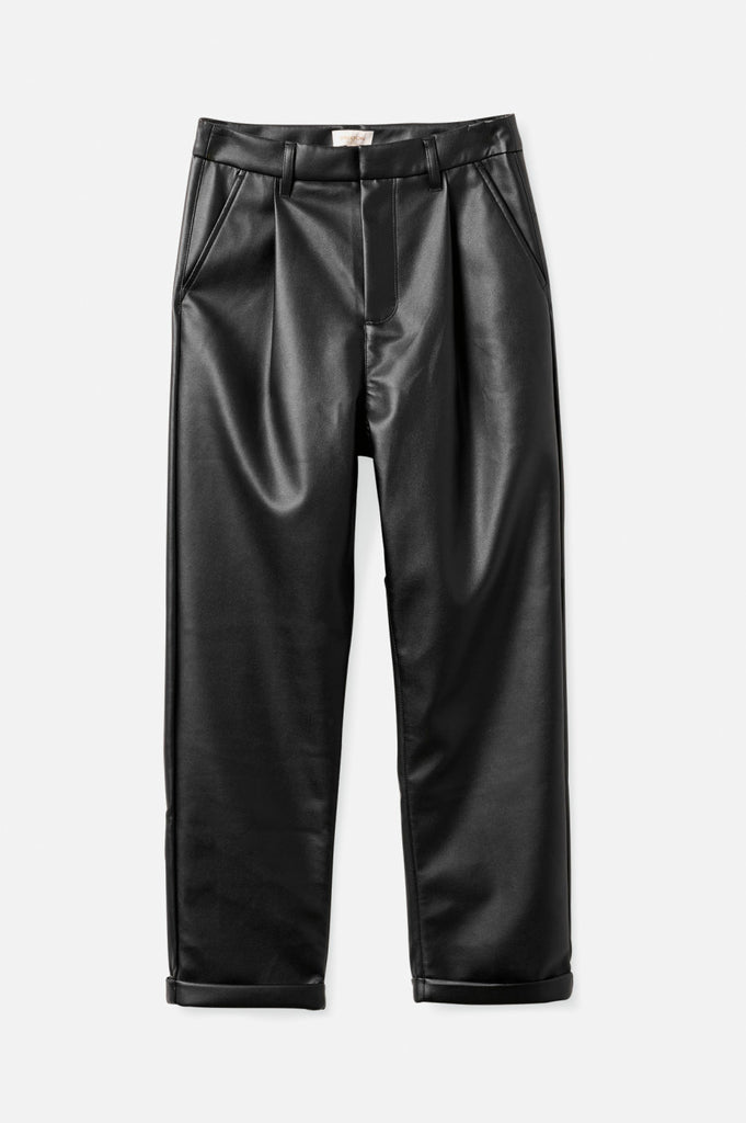 Brixton Aberdeen Leather Trouser Pant - Black