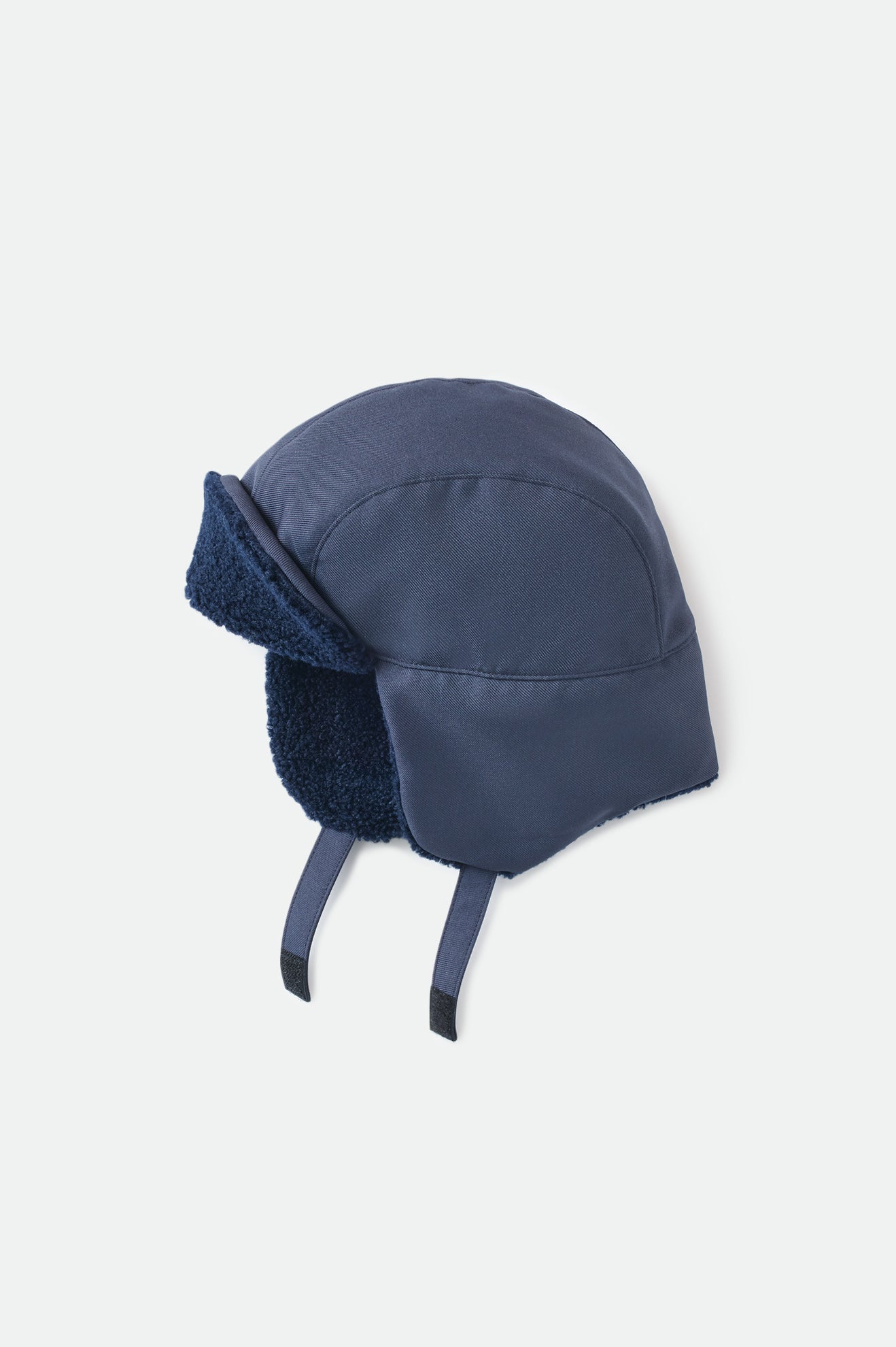 Unisex Bridger Trapper Hat in Washed Navy Brixton