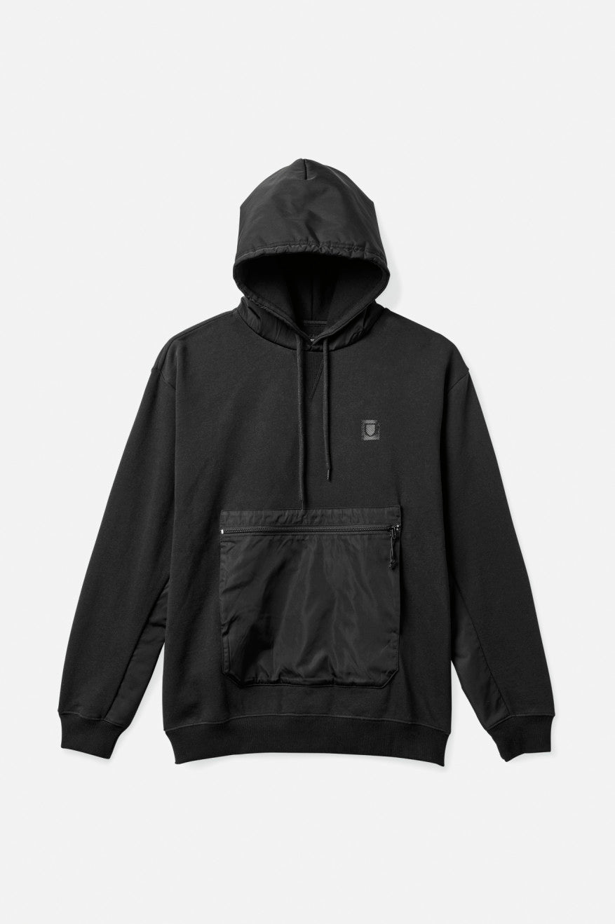 Brixton hoodie black 2025