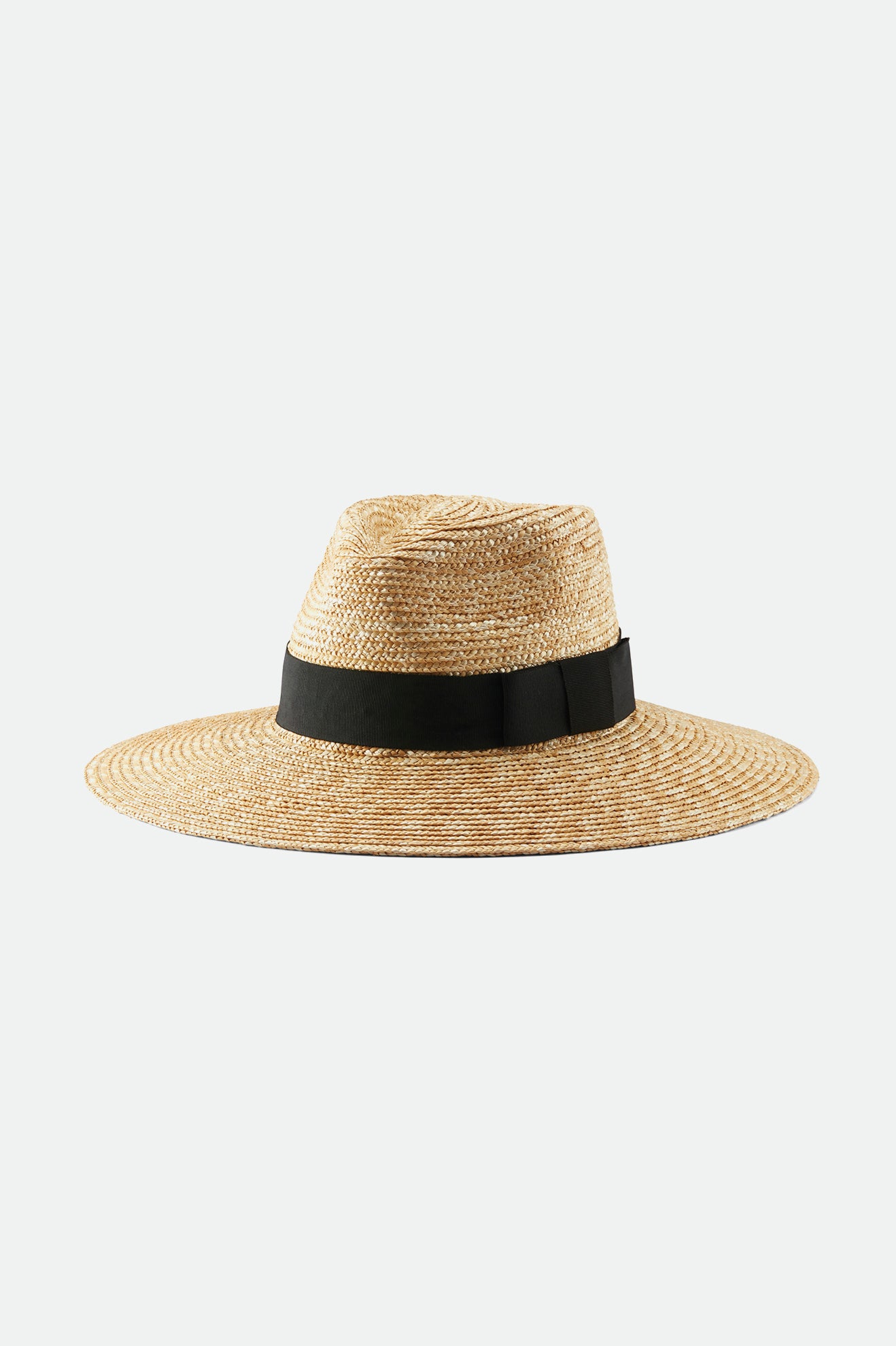 Women’s Joanna Wide-Brim Straw Fedora Hat - Honey – Brixton